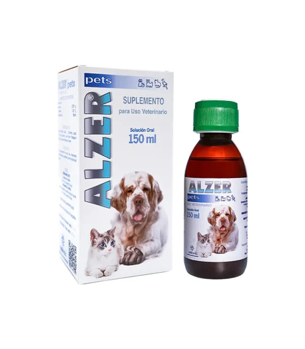 Alzer Pets suplemento nutraceutico para mascotas mayores