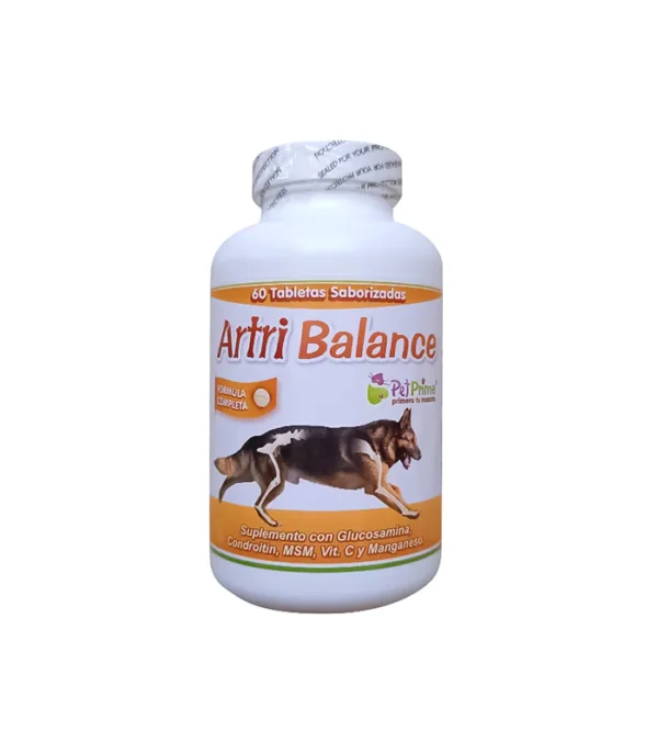 Artri Balance suplemento articulaciones perros y gatos 60 tabletas
