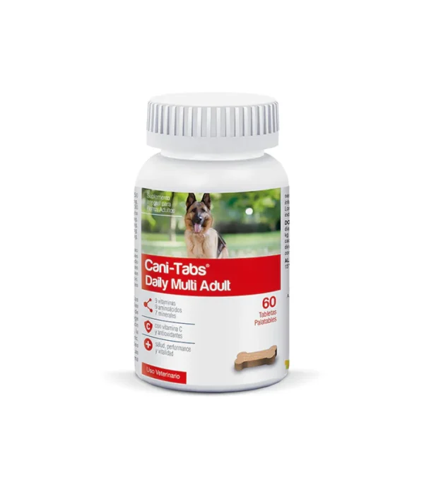 Cani Tabs Daily Multi Adult multivitamínico perros adultos 60 tabletas