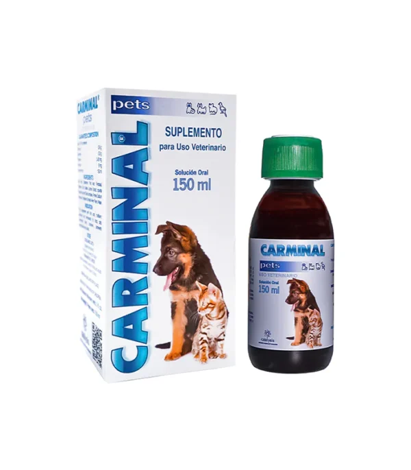 Carminal Pets suplemento gastrointestinal para mascotas