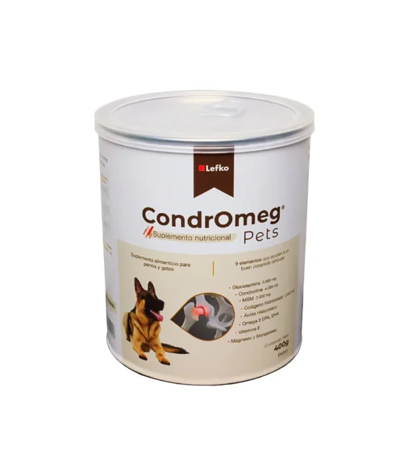 Condromeg suplemento articular perros y gatos 400g