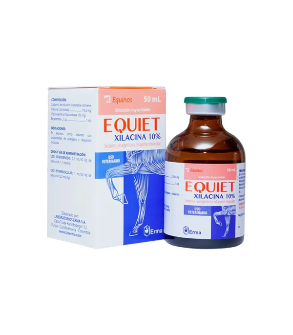 Equiet 10% solucion inyectable 50ml