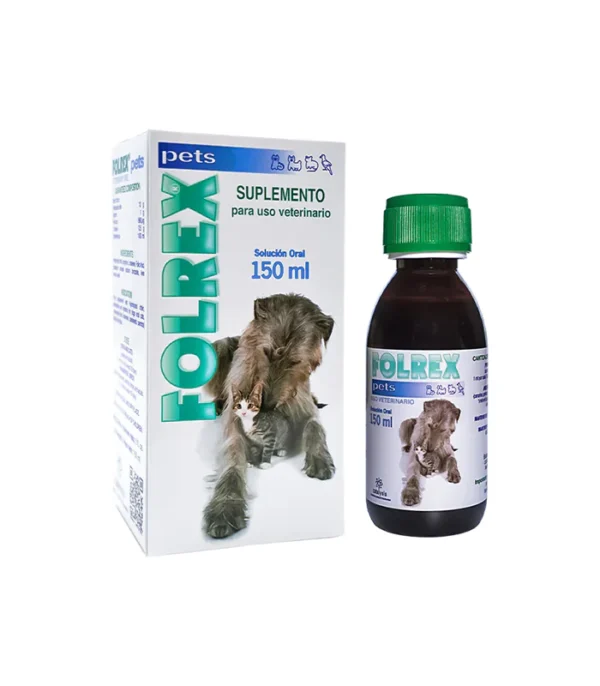 Folrex Pets suplemento para articulaciones perros y gatos