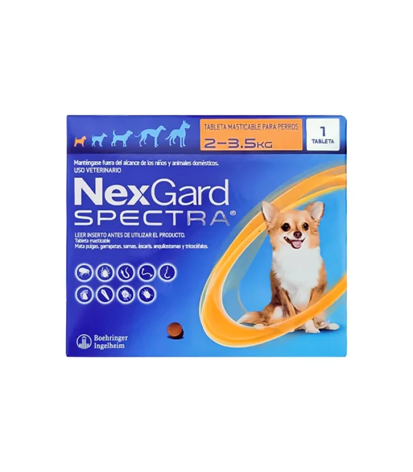Nexgard Spectra antipulgas perros 2 a 3.5kg