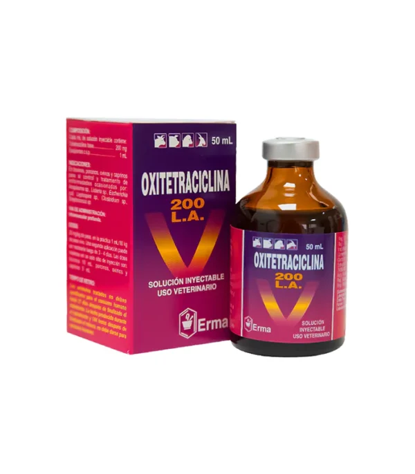 Oxitetraciclina 200 LA solucion inyectable