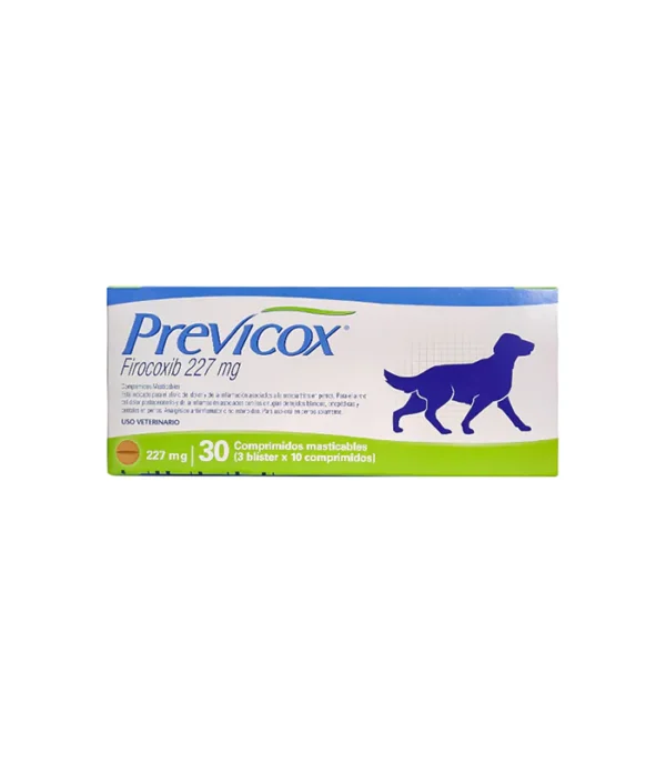 Previcox antiinflamatorio perros 227mg 30 tabletas
