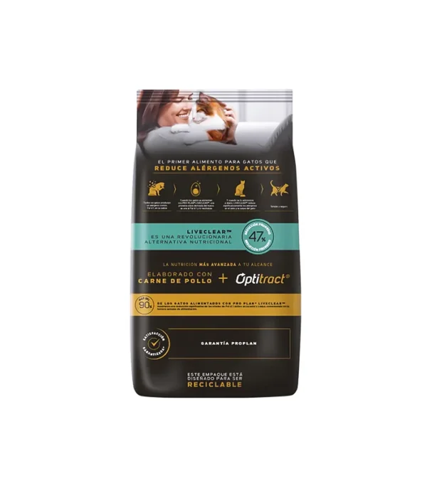 Pro Plan LiveClear Gatos