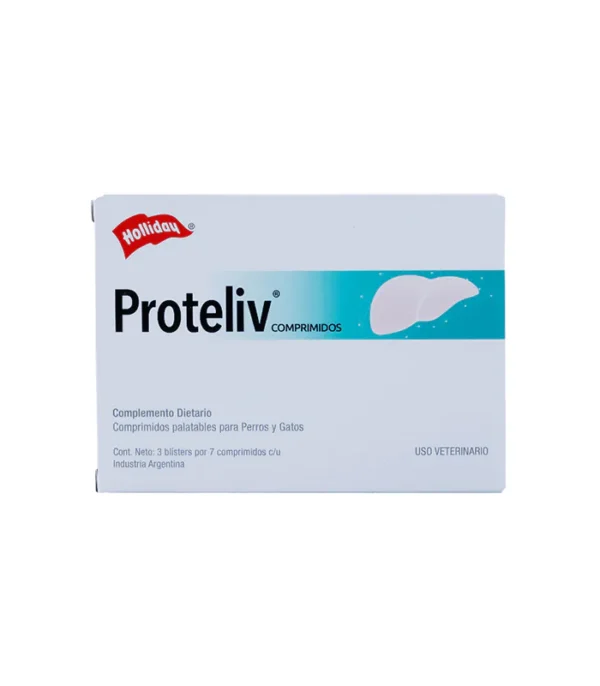 Proteliv modulador hepático perros y gatos 21 tabletas