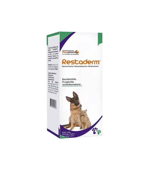 Restaderm Spray tratamiento topico animales 100ml