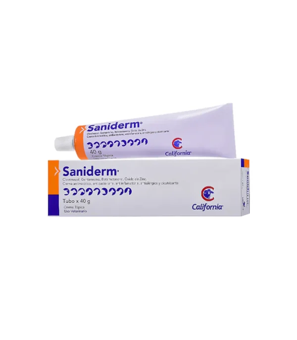 Saniderm crema dermatológica ganadería 40g