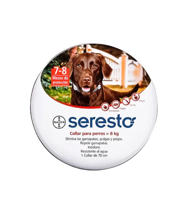 Seresto collar antipulgas perros grandes