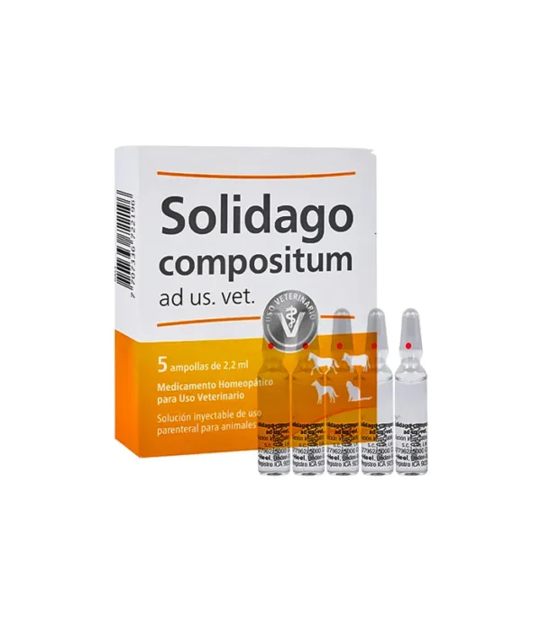 Solidago Compositum Ad Us Vet 5 Ampollas