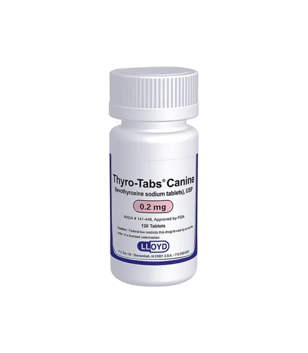 Thyro Tabs 02 tratamiento hipotiroidismo canino 120 tabletas