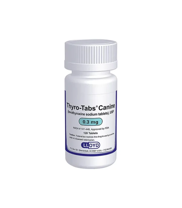 Thyro Tabs 03 tratamiento hipotiroidismo canino 120 tabletas