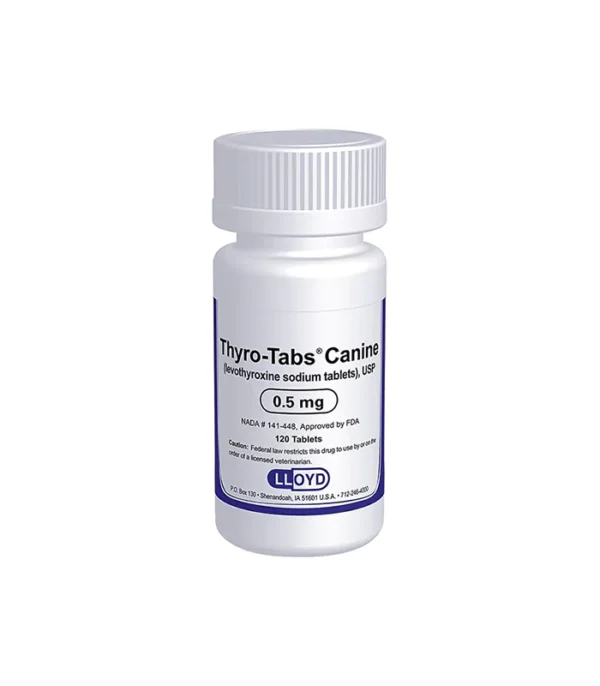 Thyro Tabs 05 tratamiento hipotiroidismo canino 120 tabletas