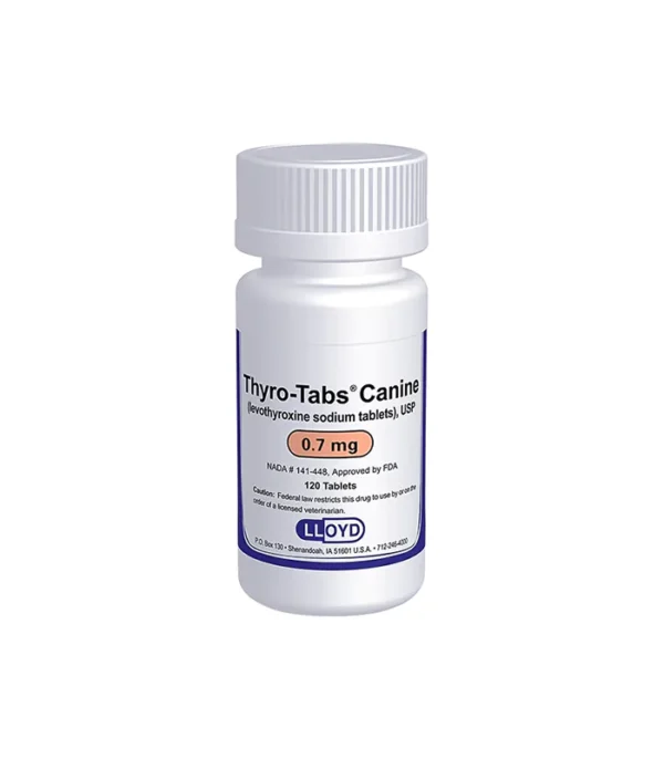 Thyro Tabs 07 tratamiento hipotiroidismo canino 120 tabletas