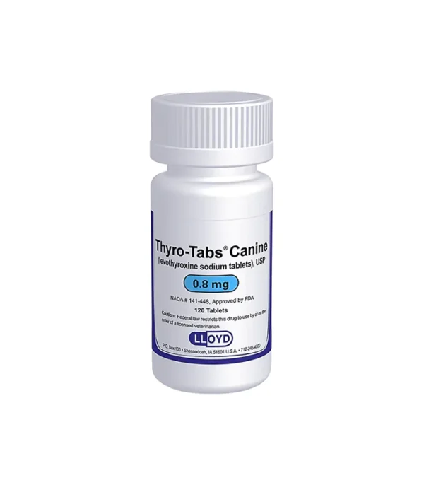 Thyro Tabs 08 tratamiento hipotiroidismo canino 120 tabletas