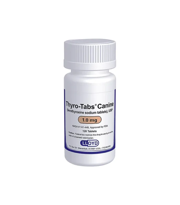 Thyro Tabs 1 tratamiento hipotiroidismo canino 120 tabletas