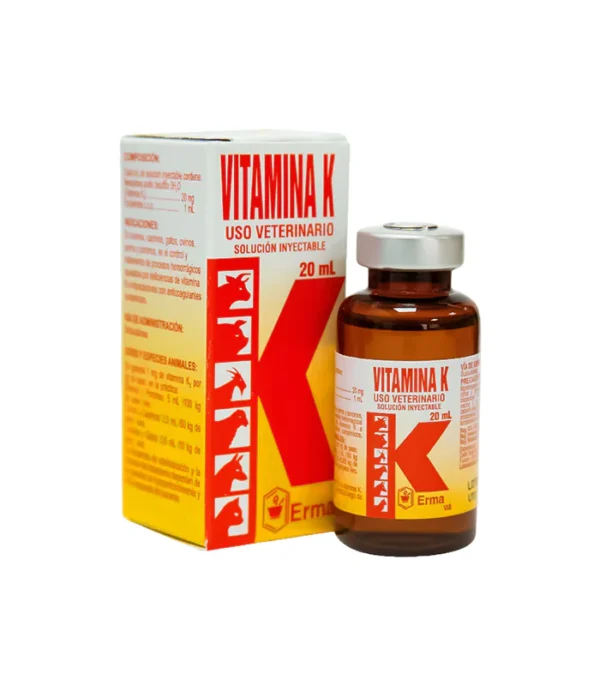 Vitamina K solucion inyectable 20ml