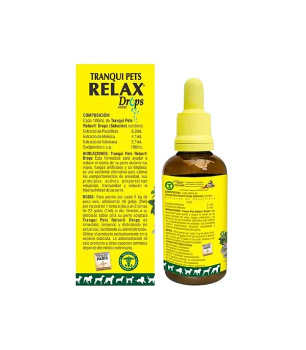 Tranqui Pets Relax Drops Relajante Natural 50ml